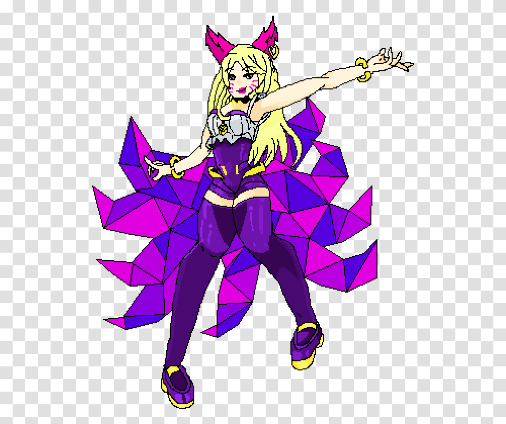 Pixilart Ahri Kda By Shadowqueen Illustration, Comics, Book, Manga, Costume Transparent Png