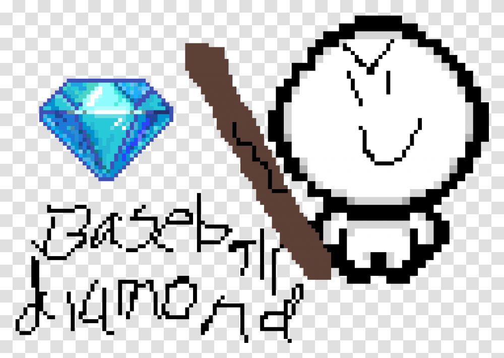 Pixilart Baseball Diamond By Tpyu Binding Of Isaac, Light, Tool, Cross, Symbol Transparent Png