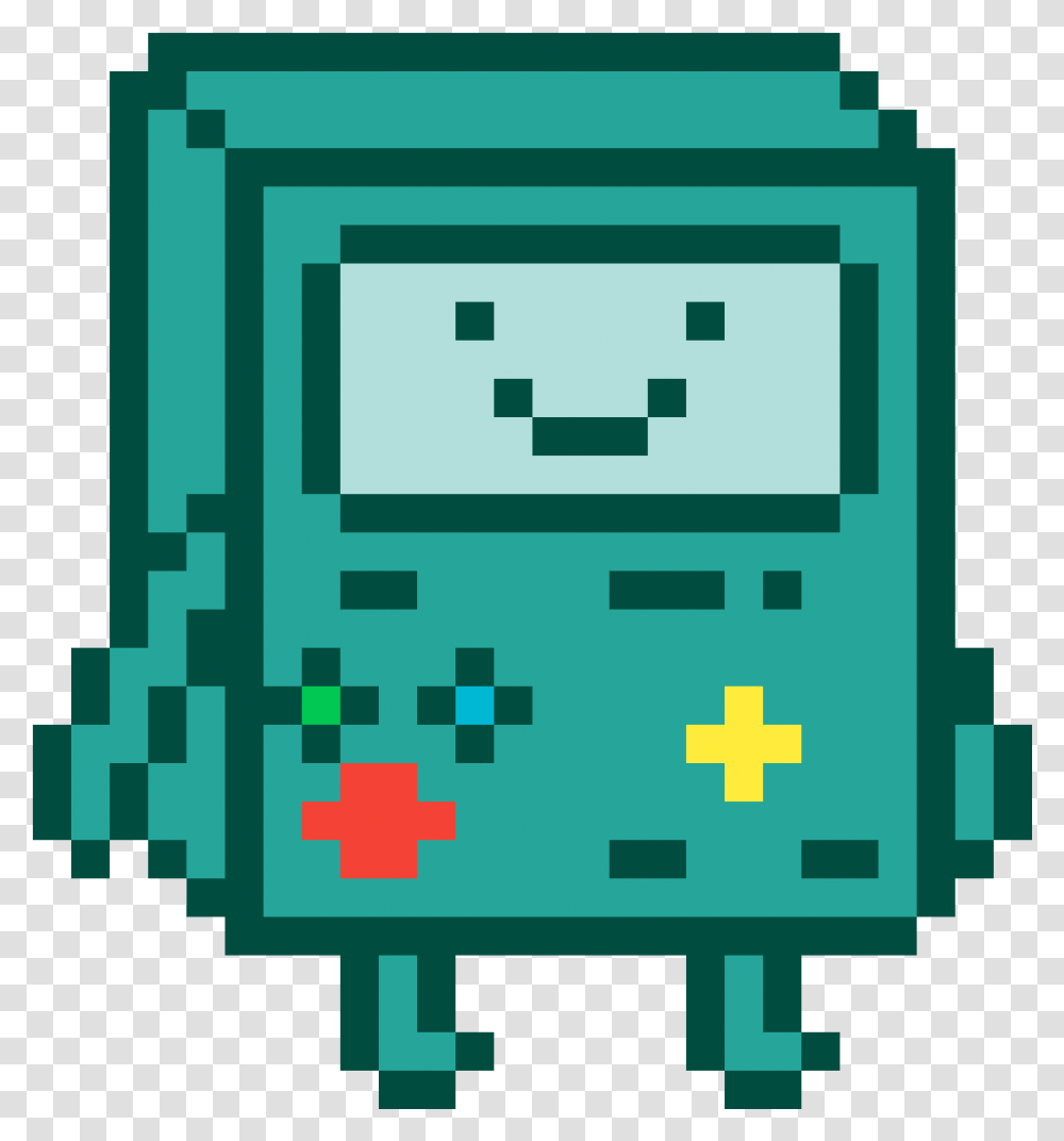 Pixilart Bmo By Valval234 Pixel Art Four Leaf Clover, Green, First Aid, Minecraft, Text Transparent Png