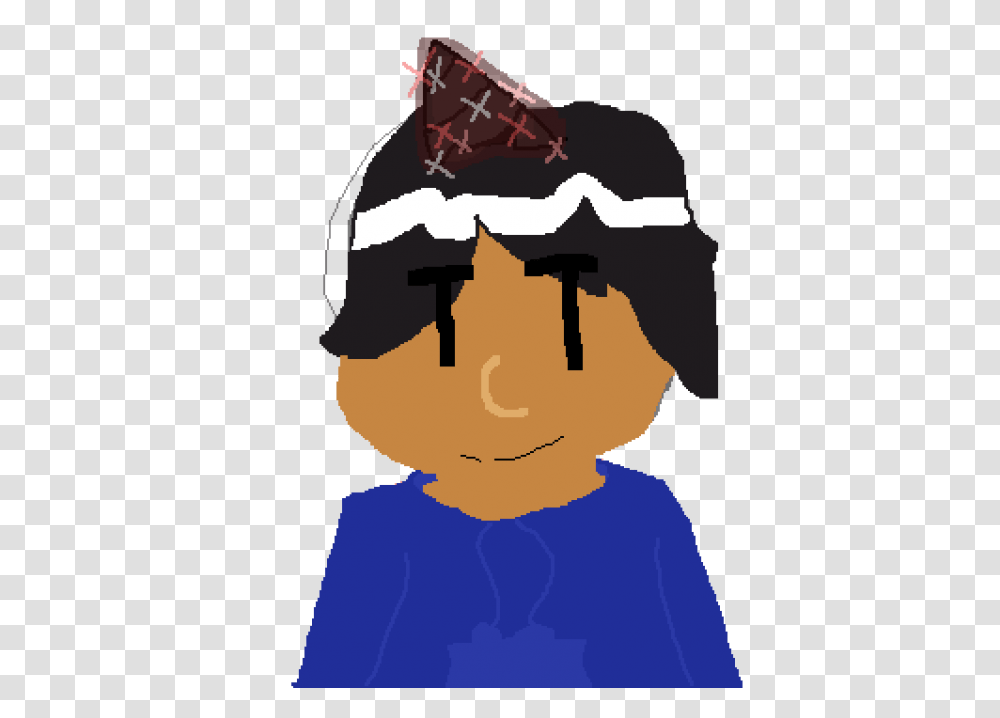 Pixilart, Person, Face, Hat Transparent Png