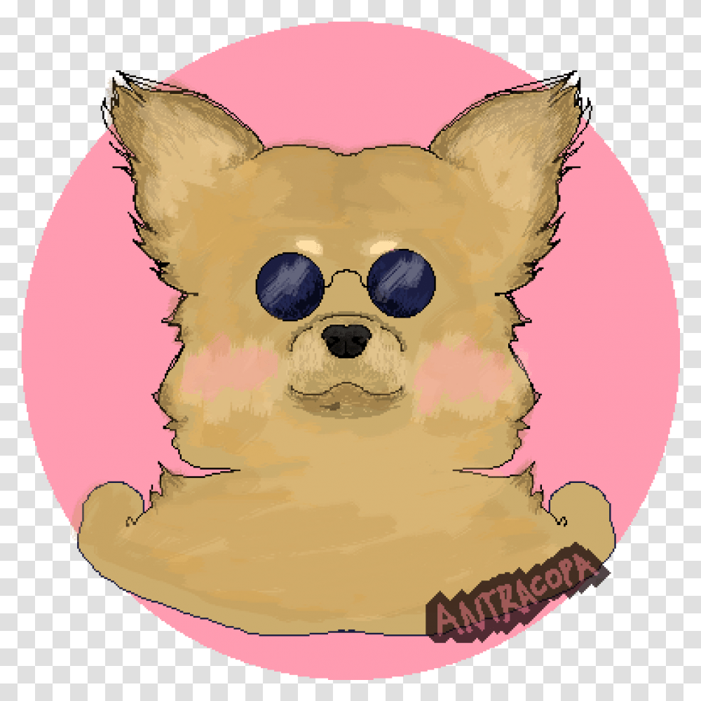 Pixilart Doggo By Antracopa Cartoon, Pet, Animal, Mammal, Canine Transparent Png