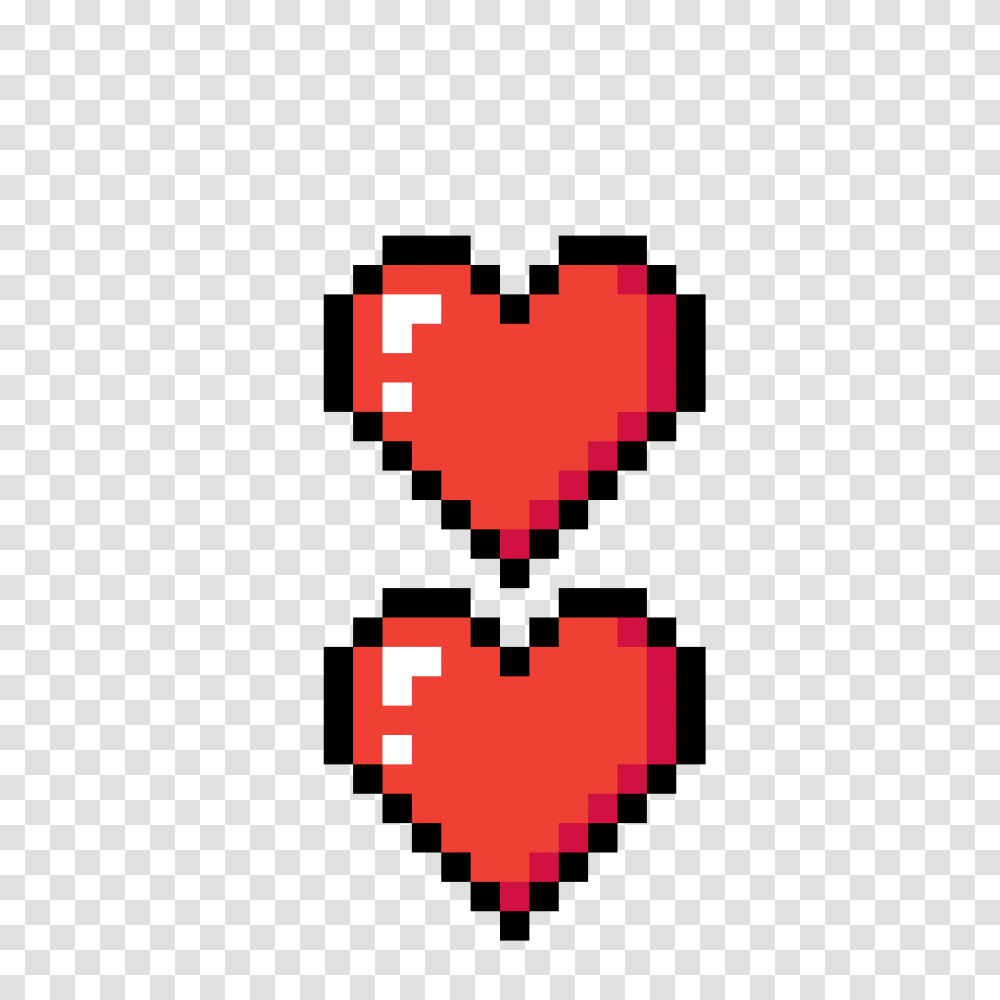 Pixilart, First Aid, Heart, Pac Man Transparent Png