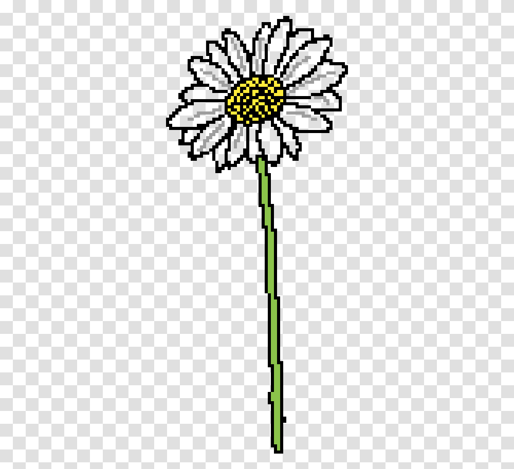 Pixilart Flower Emoji By Babaj Emoji Clipart Full Size Oxeye Daisy, Symbol, Utility Pole, Arrow, Sport Transparent Png