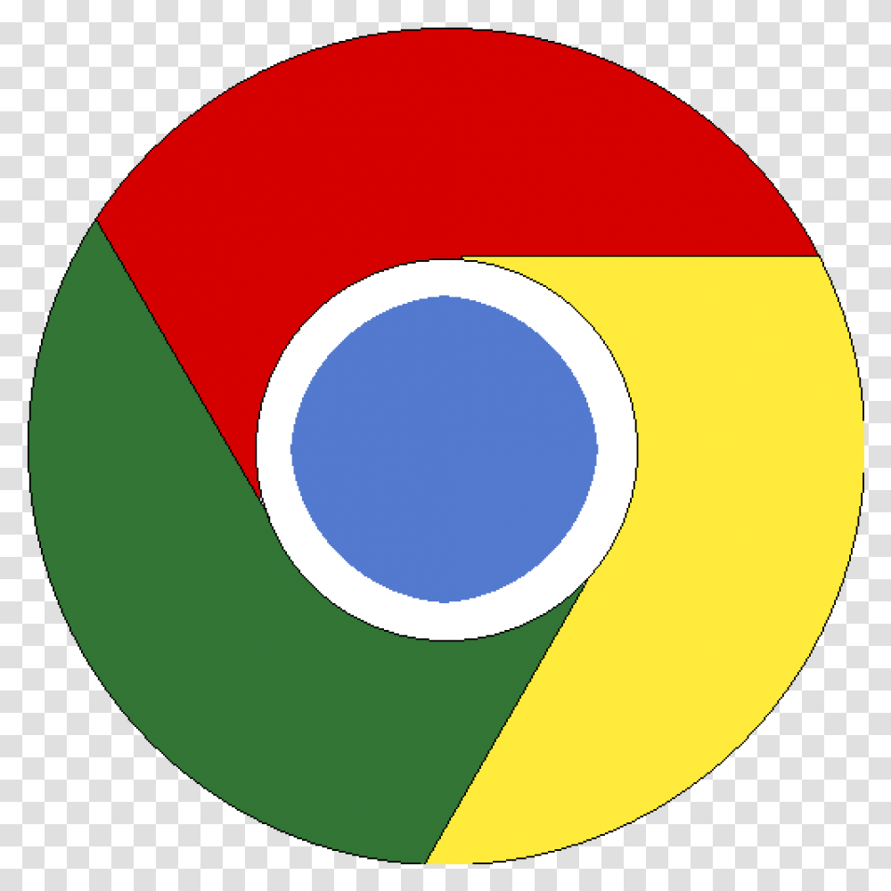 Pixilart Google Chrome Logo By Mikehock Icy Google Chrome Icon, Label, Text, Symbol, Trademark Transparent Png