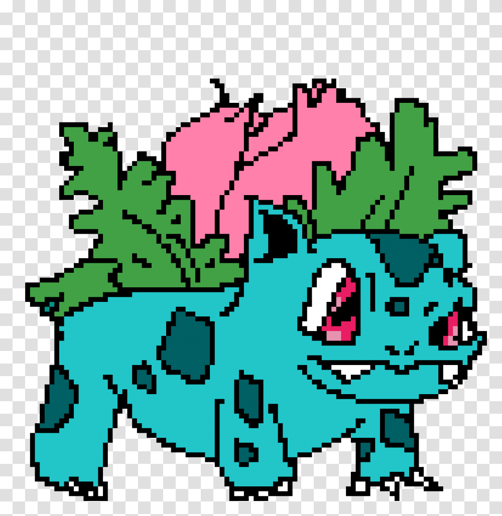 Pixilart Ivysaur By Octoleaf Language, Graphics, Text, Doodle, Drawing Transparent Png