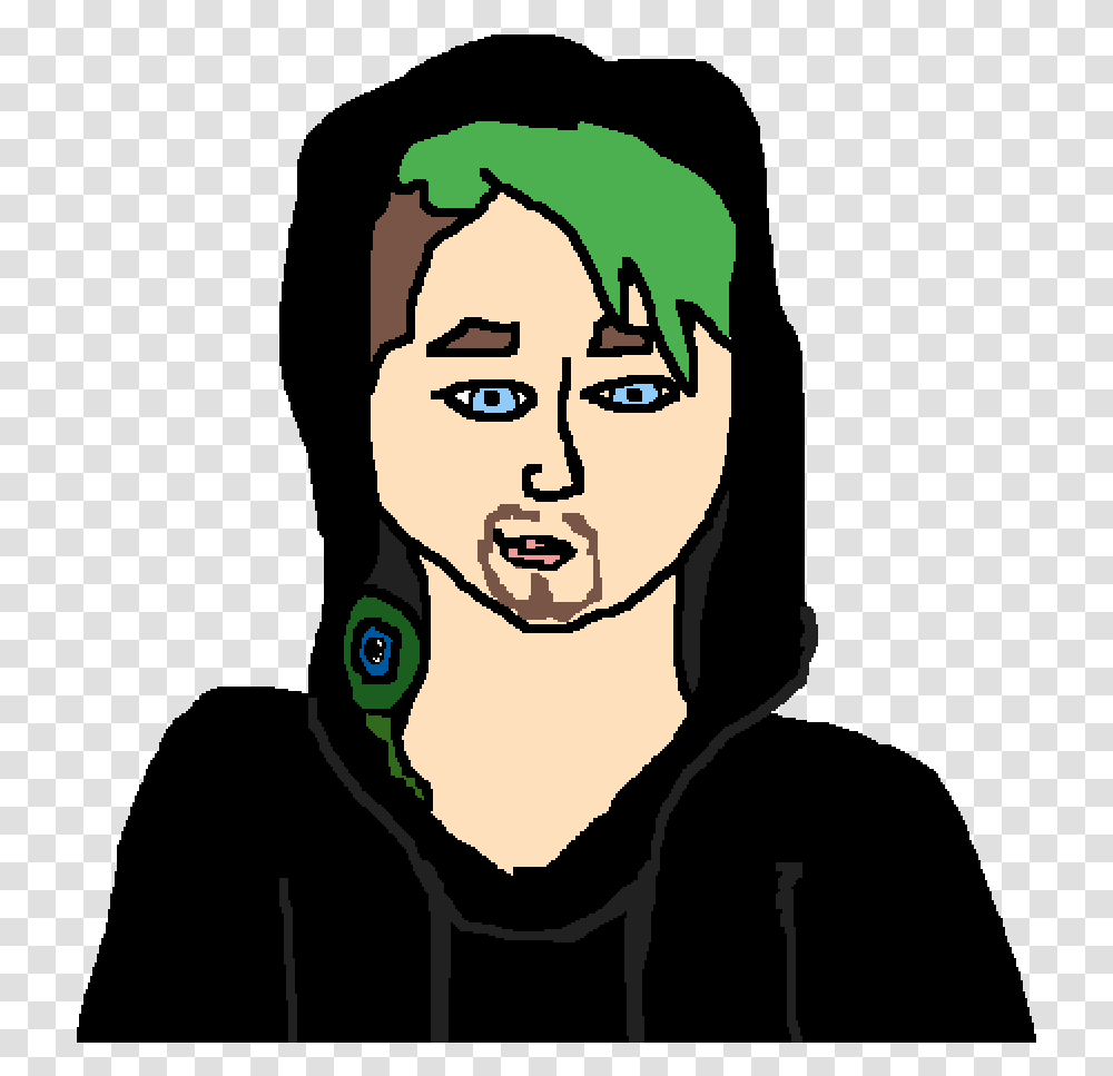 Pixilart Jacksepticeye By Ajartist Illustration, Face, Person, Plant, Graphics Transparent Png