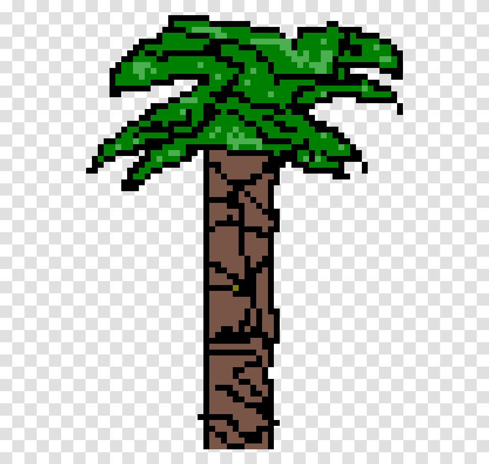 Pixilart Jungle Tree By Anonymous Cartoon, Plant, Ornament, Symbol, Fir Transparent Png