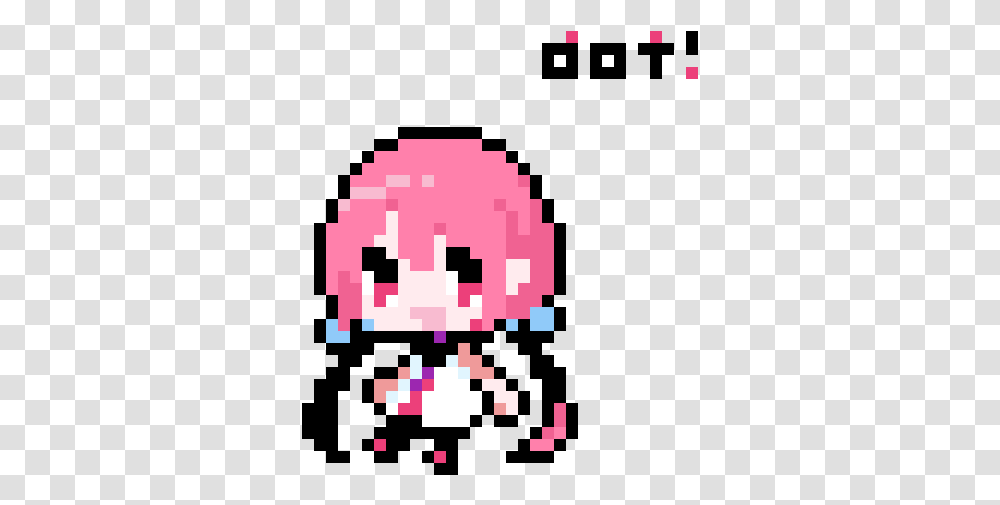 Pixilart Kawaii Girl Dot By Raineconcepcion Dot, Super Mario, Pac Man Transparent Png