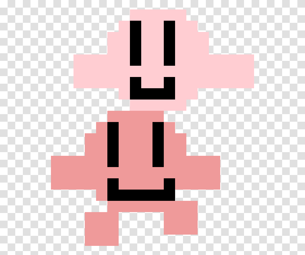 Pixilart Kirby And Jigglypuff By Anonymous Illustration, Weapon, Weaponry, Symbol, Minecraft Transparent Png