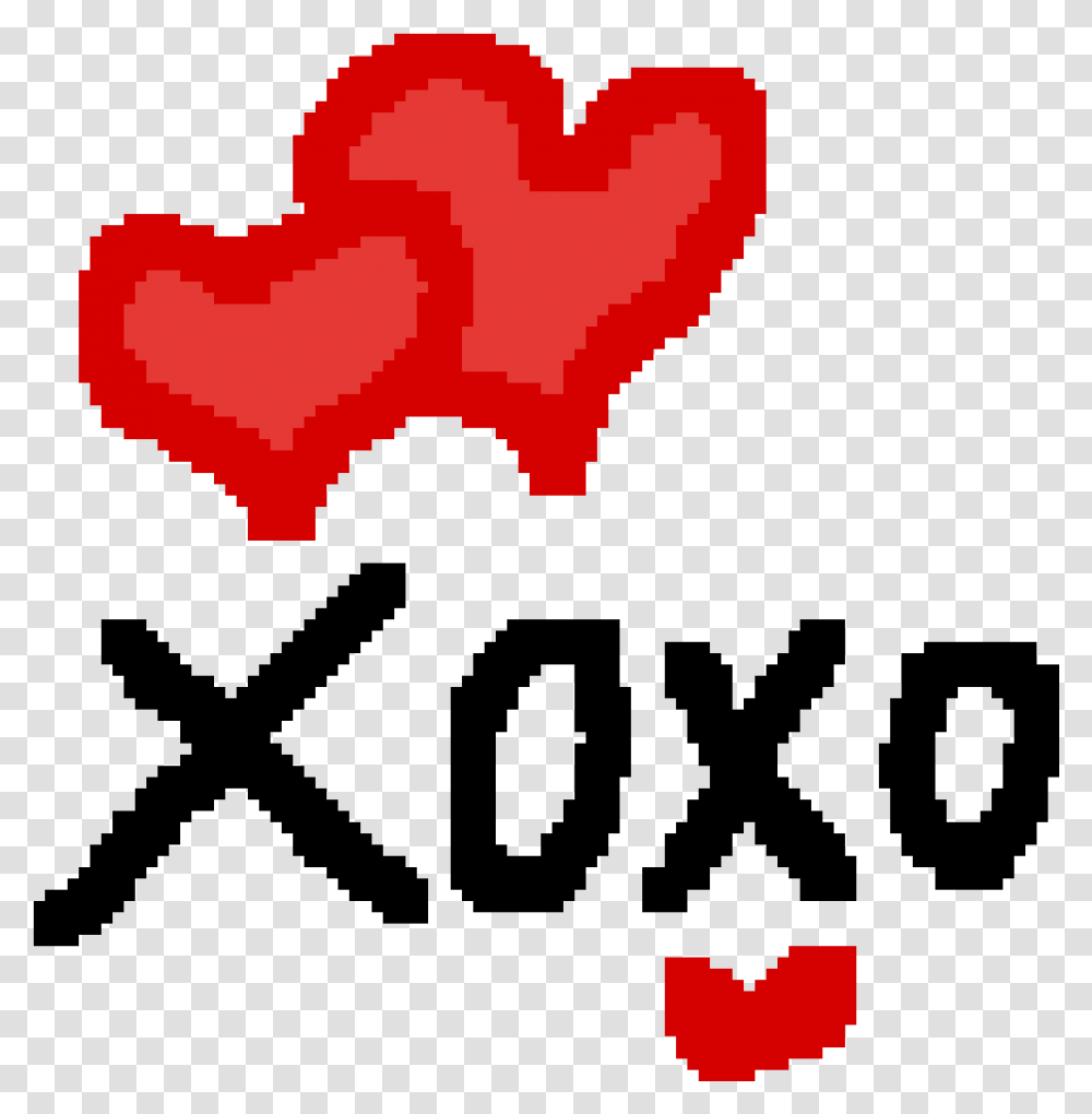 Pixilart Love Xoxo By Kasthekookie Street Fighter, Heart, Alphabet, Text, Hand Transparent Png