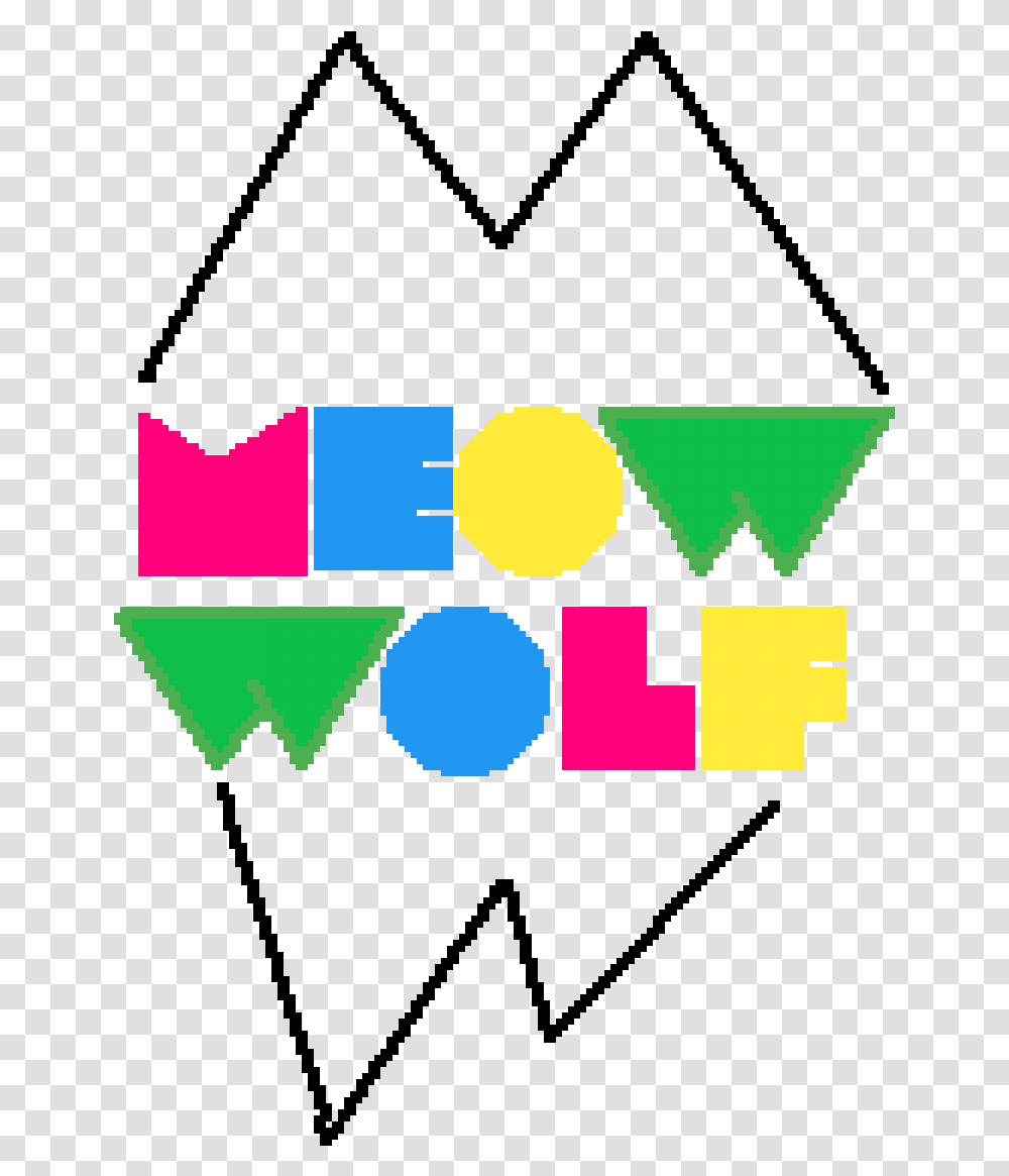 Pixilart Meow Wolf By Thegray Meow Wolf Logo, Pac Man, Grand Theft Auto Transparent Png