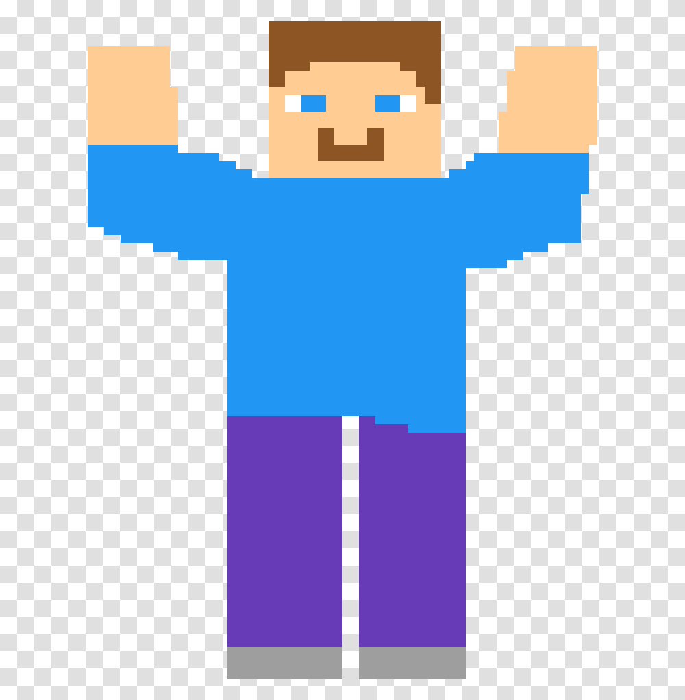 Pixilart Minecraft Steve, Scarecrow, Hand Transparent Png