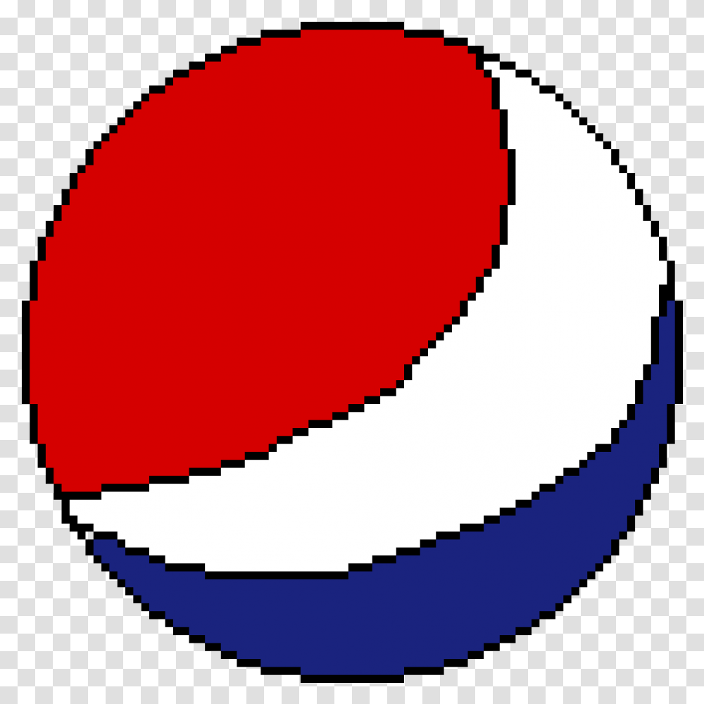 Pixilart Pepsi Logo By Dricicle Circle Pixel Art, Ball, Staircase, Sphere, Text Transparent Png