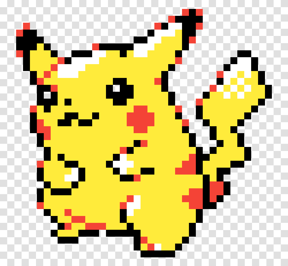 Pixilart Pokemon 8 Bit, Rug, Text, Pac Man Transparent Png