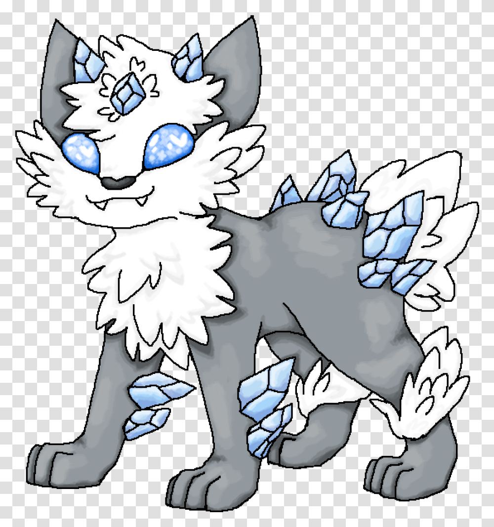 Pixilart Pokemon Fusion Arcanine And Carbink By Cartoon, Animal, Person, Mammal, Pet Transparent Png