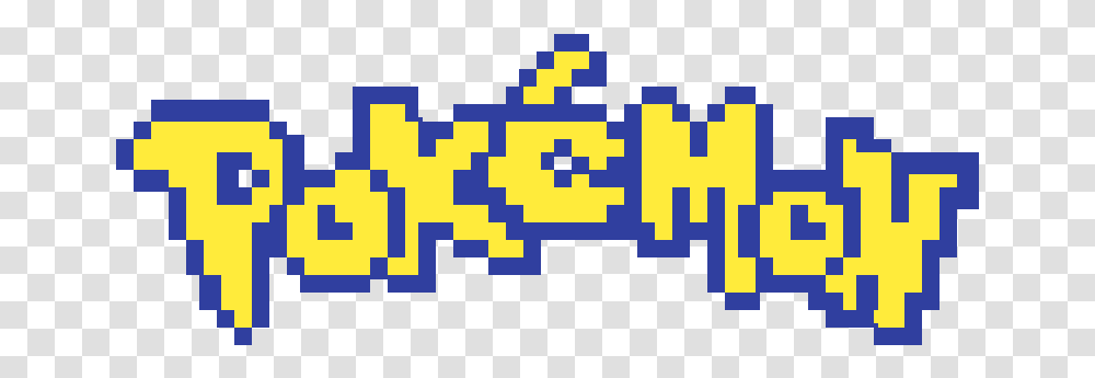 Pixilart Pokemon Logo By Thelostone Pokemon Logo Pixel Art, Pac Man Transparent Png