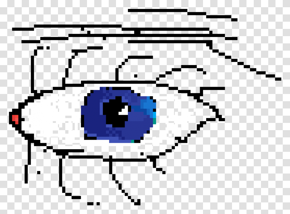 Pixilart Realistic Eye By Anonymous Circle, Text, Crystal, Accessories, Whistle Transparent Png
