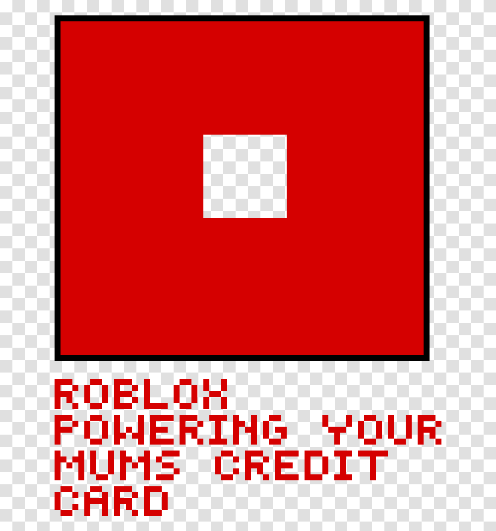 Pixilart Roblox Logo By Meowdacat Archaeological Museum Suamox, Text, Pac Man, Poster, Advertisement Transparent Png