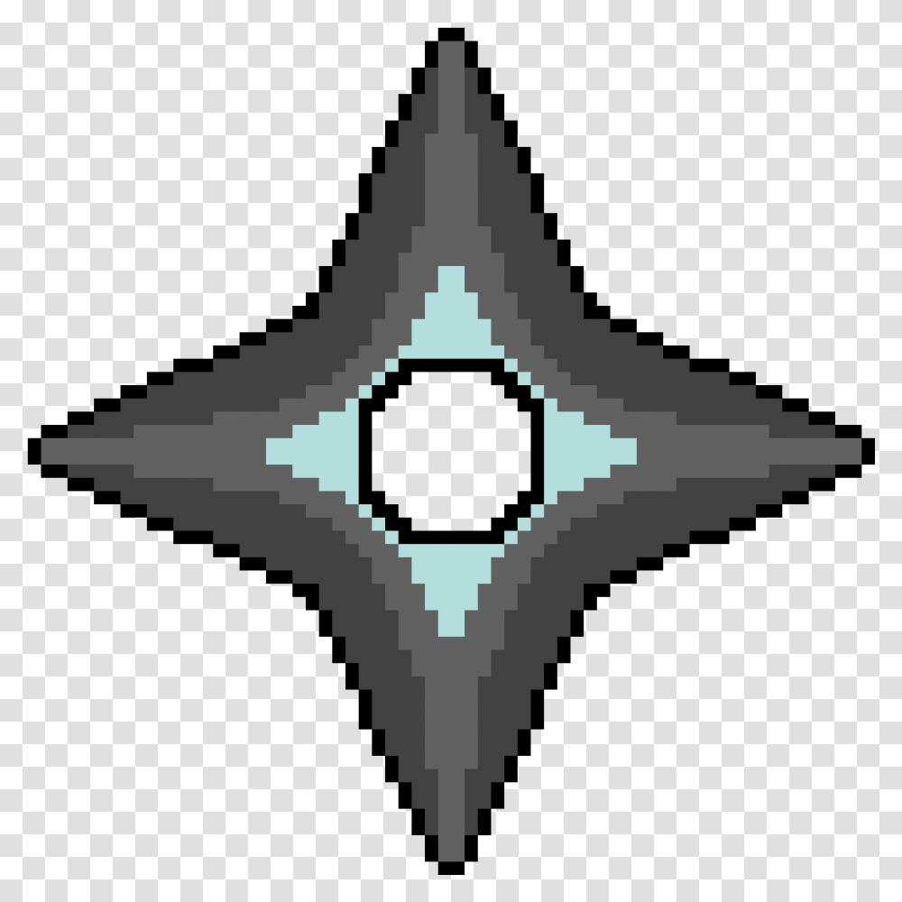 Pixilart Spaceship Pixel Art, Star Symbol, Cross Transparent Png