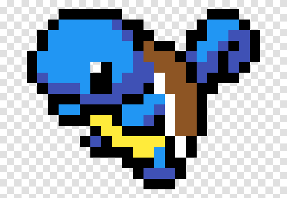 Pixilart Squirtle By Sylveonrhi, Graphics, Pac Man, Minecraft Transparent Png