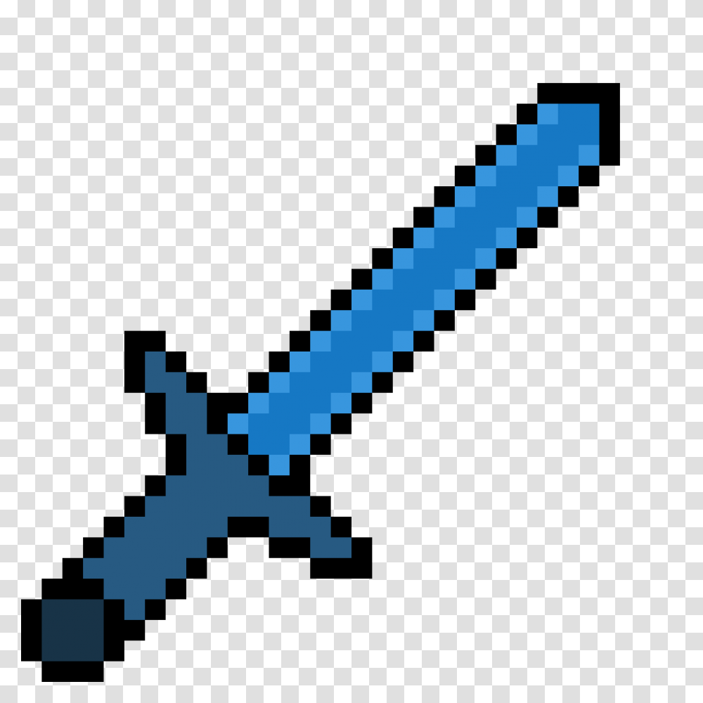 Pixilart, Sword, Blade, Weapon, Weaponry Transparent Png