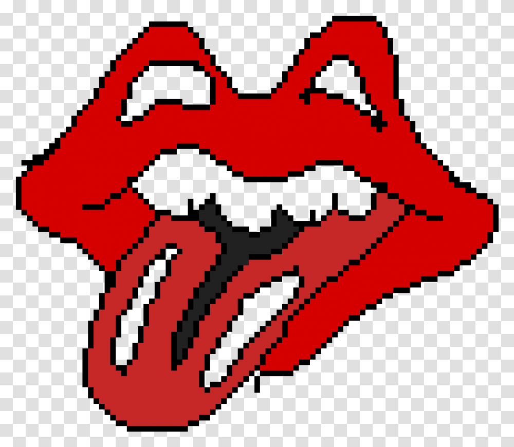 Pixilart Teeth Rolling Stones By Loveearth Pokemon, Heart, Rug, Mustache, Mask Transparent Png