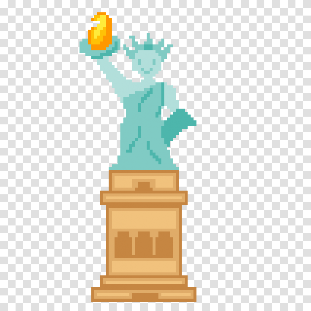 Pixilart, Trophy, Cross, Sculpture Transparent Png