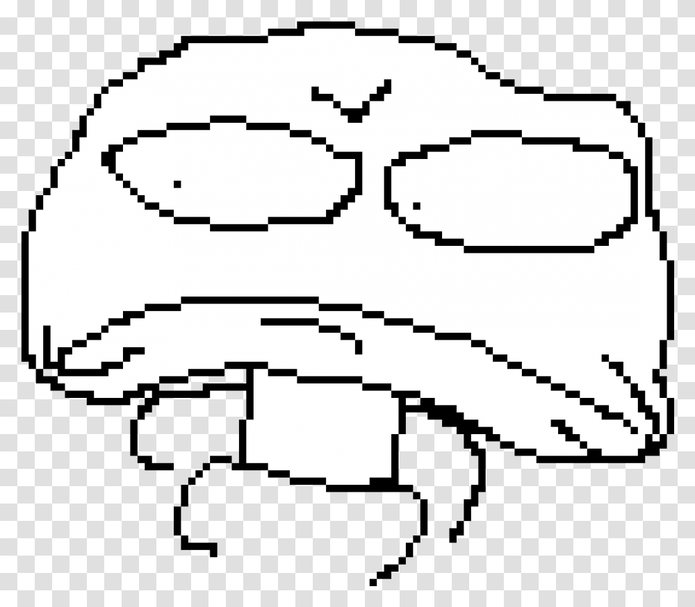 Pixilart Ugly Angry Person By Nicoolvick1812 Dot, Hand, Pillow, Cushion, Statue Transparent Png