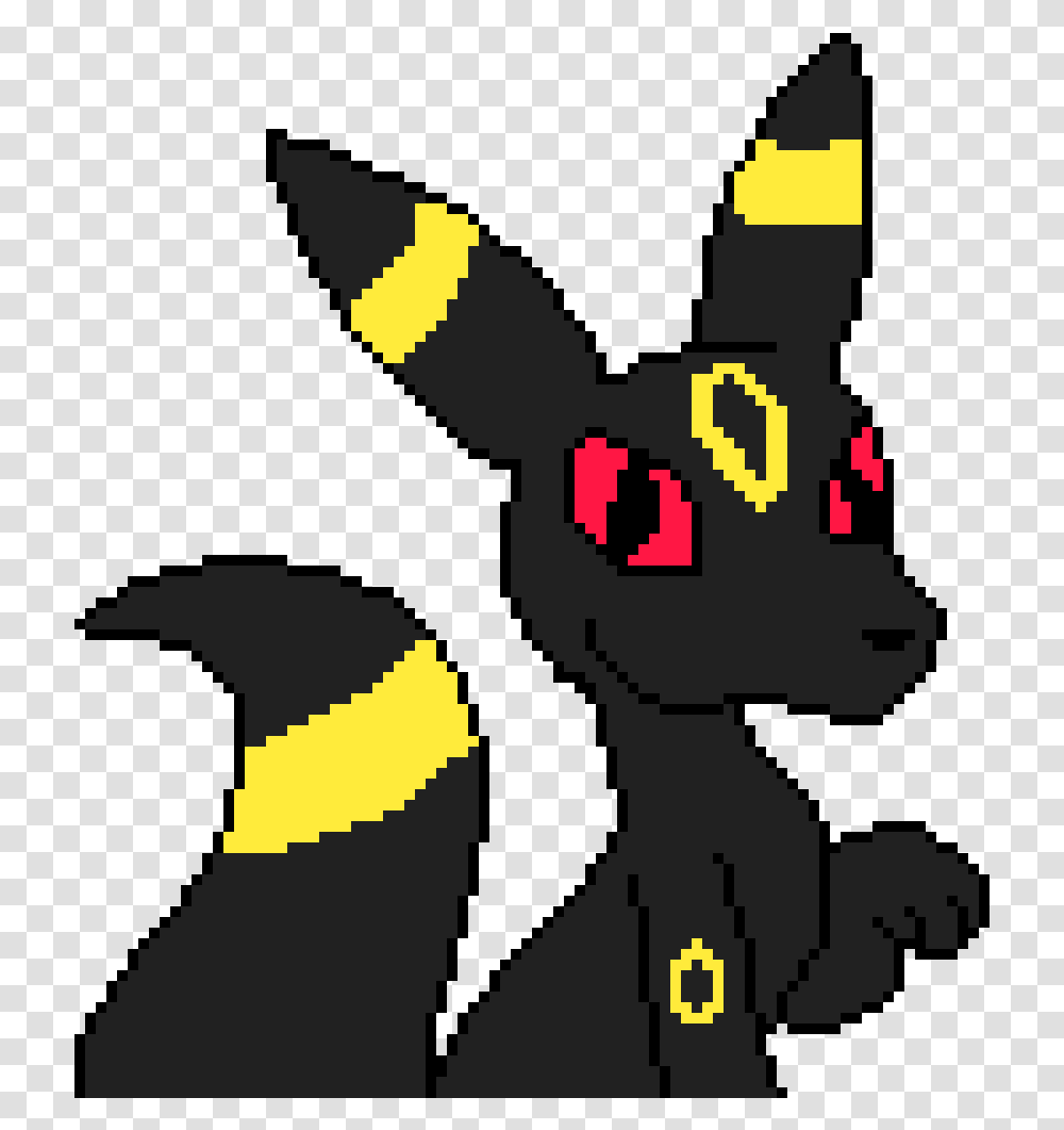 Pixilart Umbreon By Imdumb, Poster, Advertisement, Graphics Transparent Png