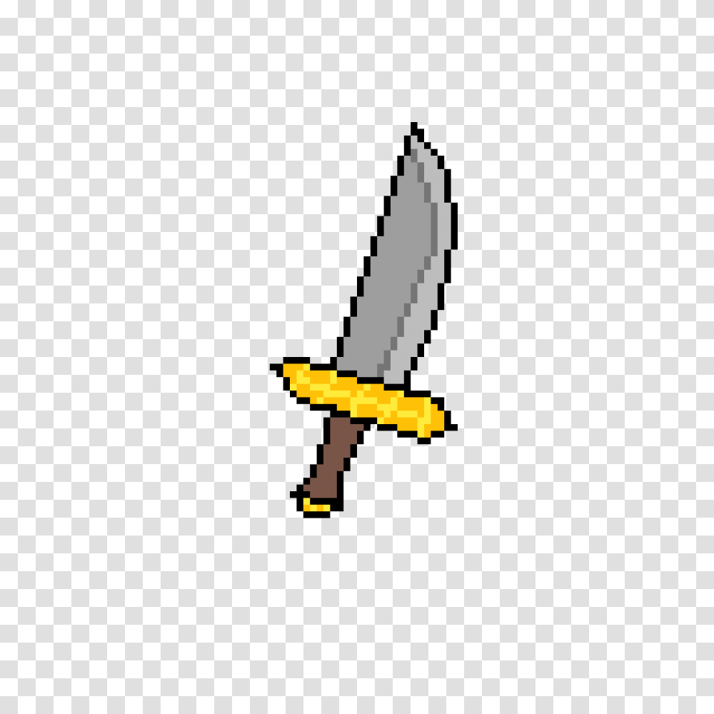 Pixilart, Weapon, Weaponry, Knife, Blade Transparent Png
