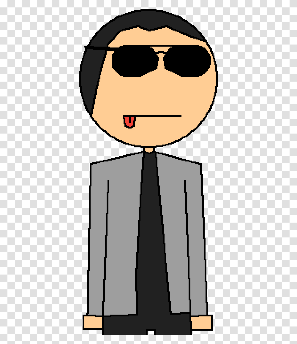 Pixilart What I Look Like When I Am Home Alone And Right Agua Potable, Tie, Accessories, Accessory, Sunglasses Transparent Png