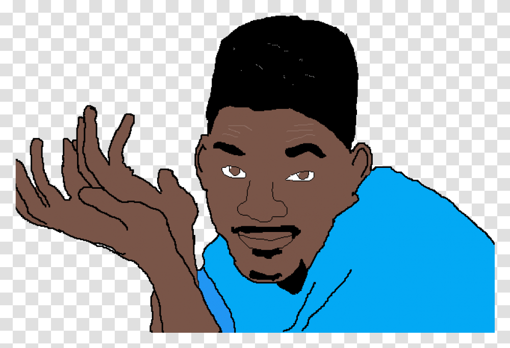 Pixilart Will Smith By B0iwhen Illustration, Face, Person, Head, Crowd Transparent Png