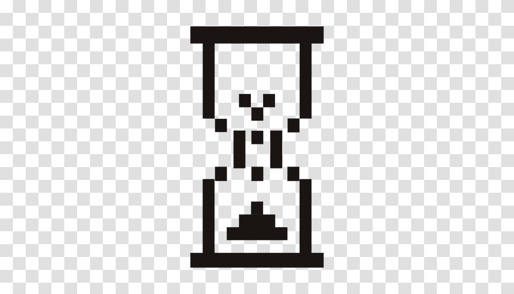 Pixilated Hourglass Cursor, First Aid, Minecraft, Elevator Transparent Png