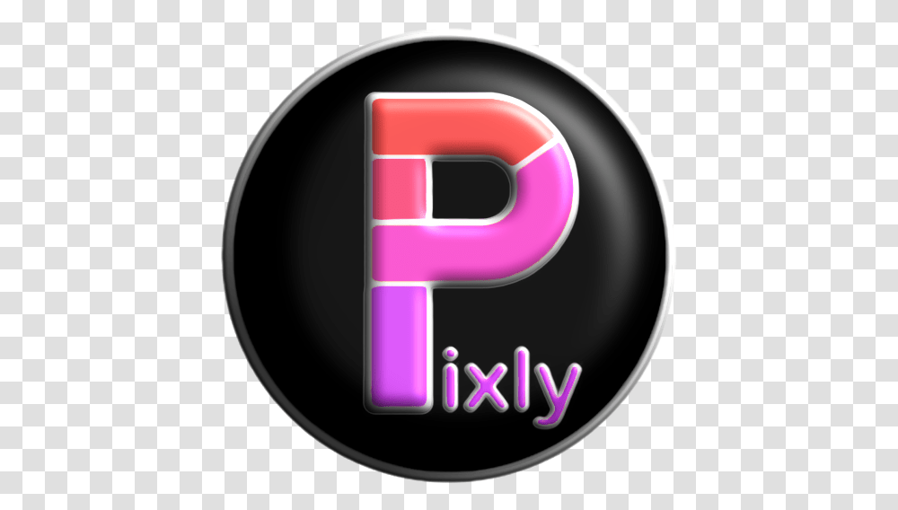 Pixly Fluo 3d Solid, Text, Logo, Symbol, Trademark Transparent Png