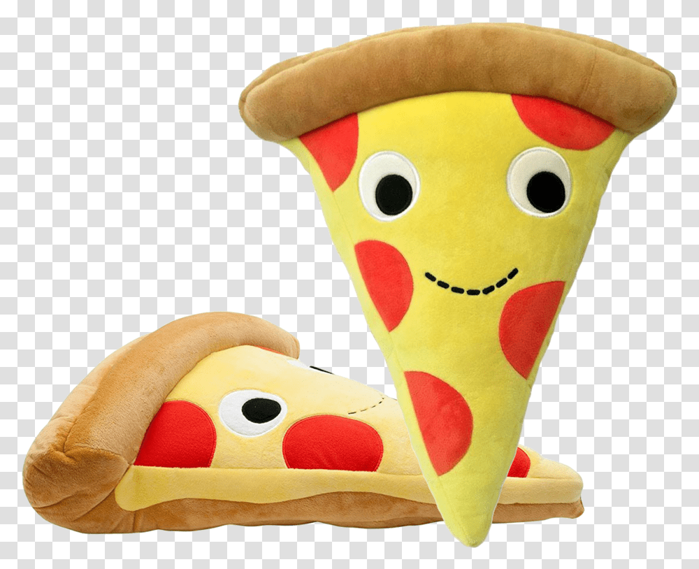Pizza 1 Cheezy Pie 10 Inch Yummy World Plush Pizza, Toy, Animal Transparent Png