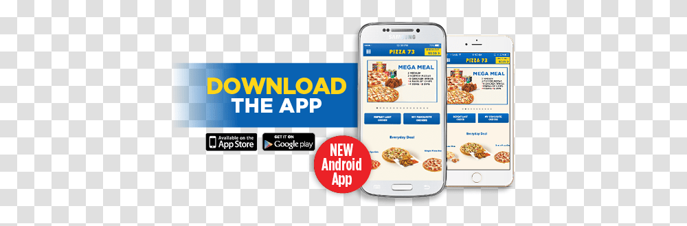 Pizza 73 Online Advertising, Text, Electronics, Phone, Poster Transparent Png