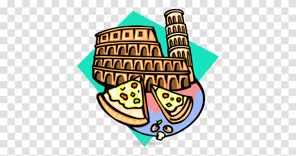 Pizza, Architecture, Building, Pillar Transparent Png