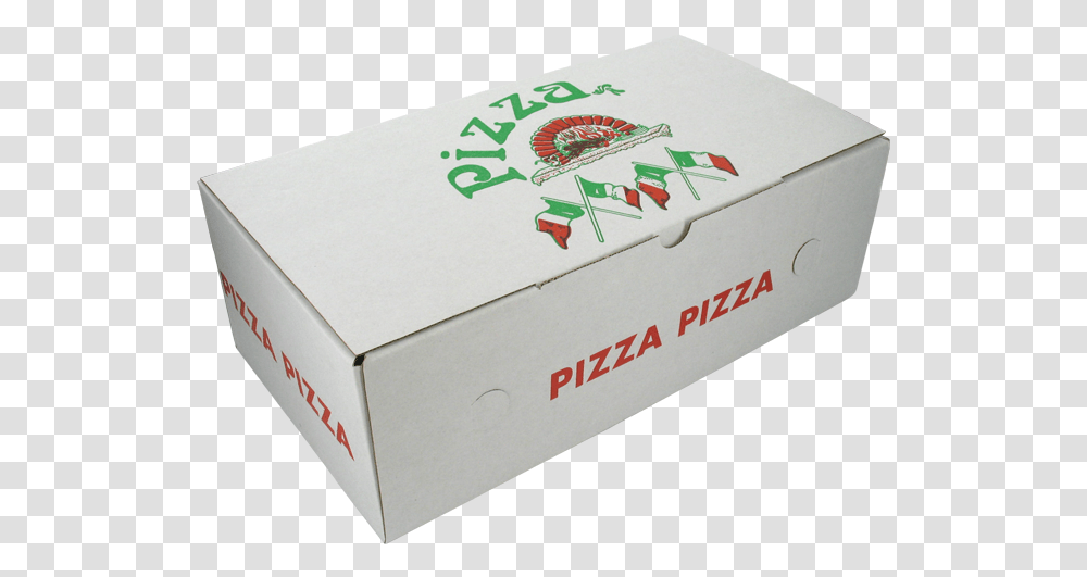 Pizza Box Calzone Corrugated Cardboard 30x16x10cm Boite A Calzone, Carton, Package Delivery, Label Transparent Png
