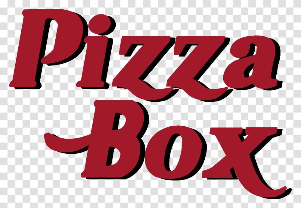 Pizza Box Clipart Human Action, Alphabet, Number Transparent Png