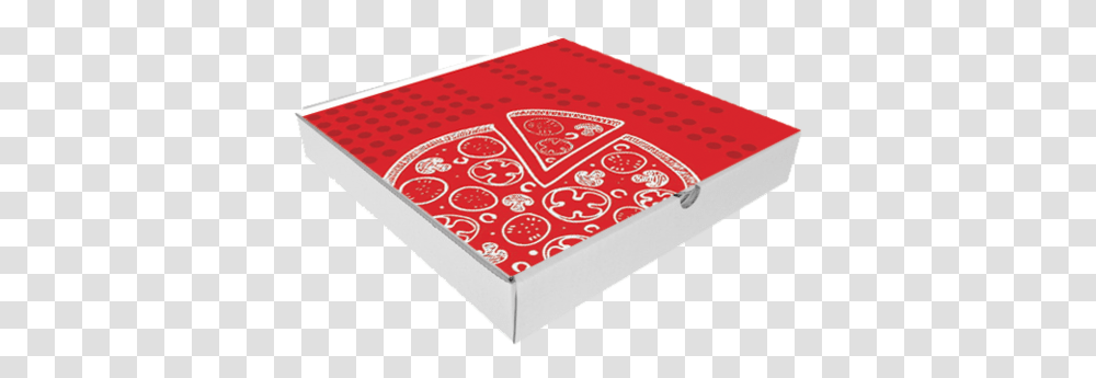 Pizza Box Plain Paisley Full Size Download Seekpng Circle, Passport, Id Cards, Document, Text Transparent Png