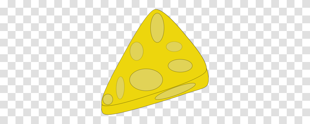 Pizza Cheese Cheddar Cheese Swiss Cheese, Plectrum, Triangle, Cone Transparent Png