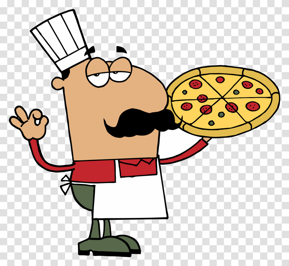 Pizza Cheese Clipart Free Clip Art On Pizza Man Clipart, Chef Transparent Png