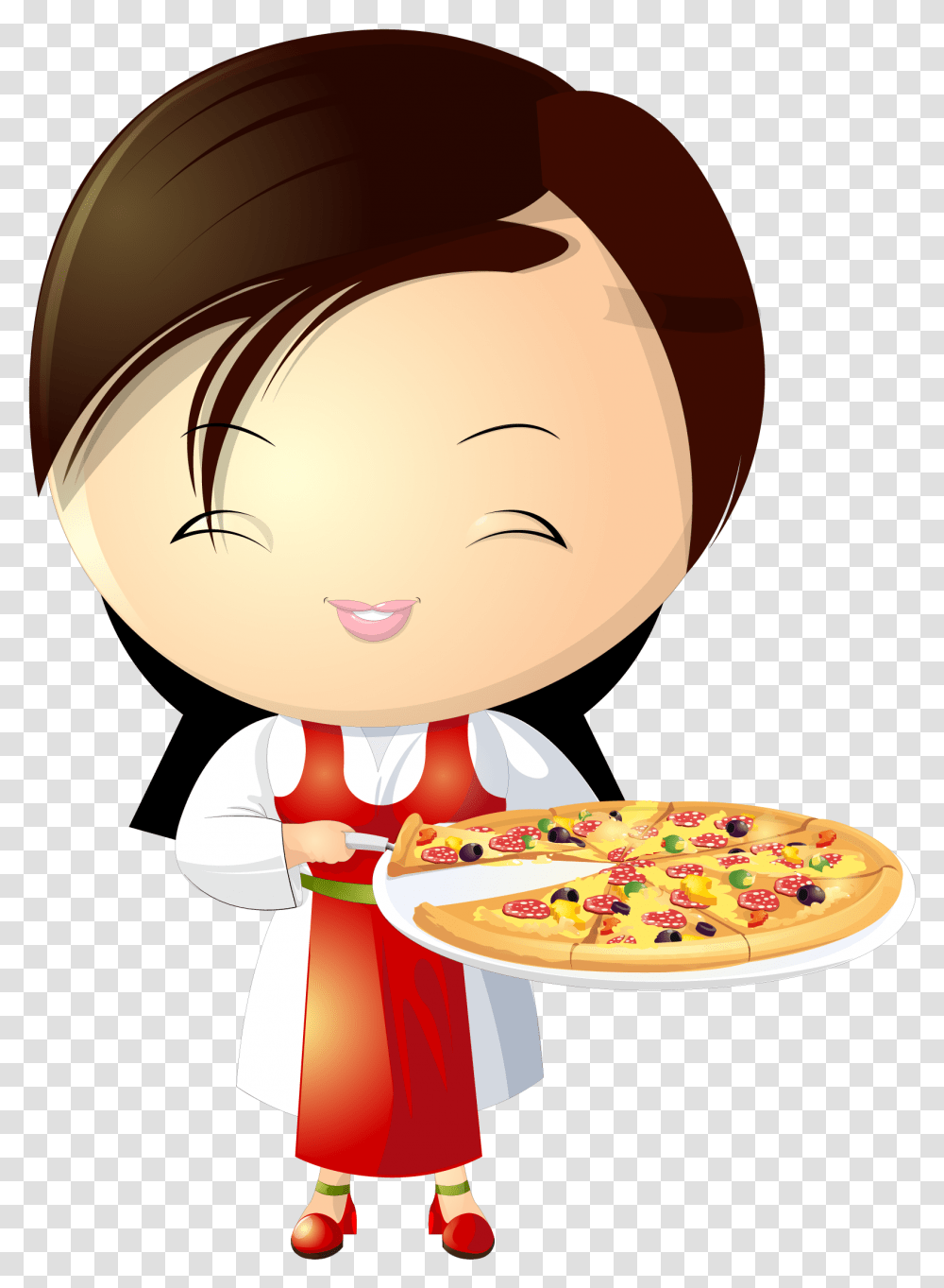 Pizza Chef Clip Art, Meal, Food, Lamp, Bowl Transparent Png