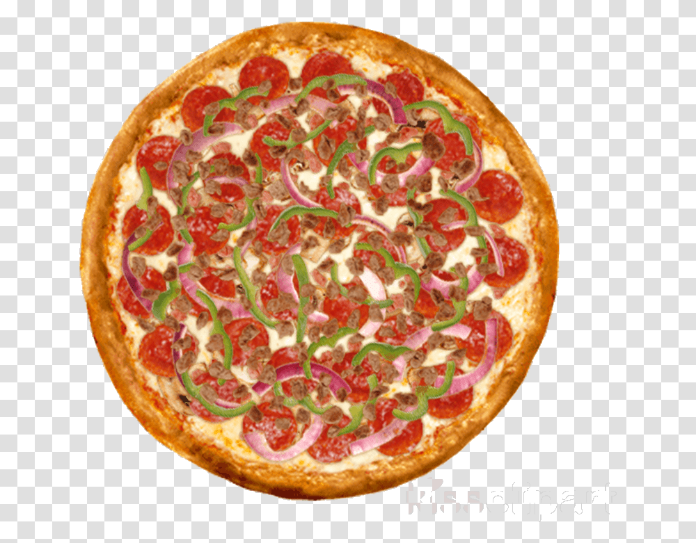 Pizza Clipart California Style Italian Cuisine Pepperoni Pizza, Food, Plant Transparent Png