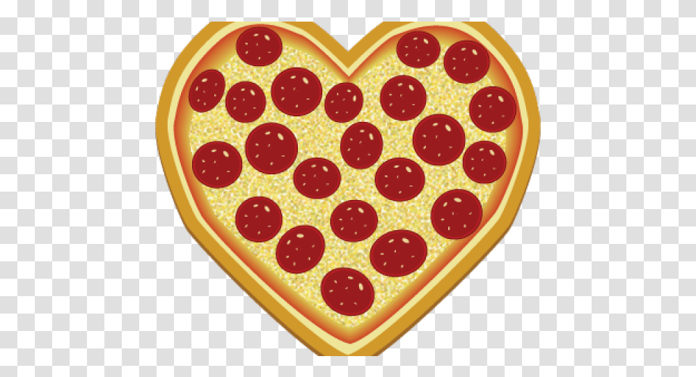 Pizza Clipart Heart Shape Clipart Heart Shaped Pizza, Food, Sweets, Confectionery, Birthday Cake Transparent Png