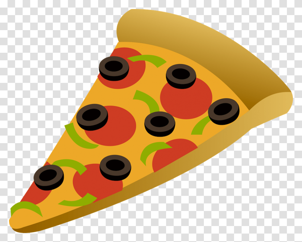 Pizza Clipart Square Free Pizza Slice Clip Art, Paint Container, Palette, Food Transparent Png