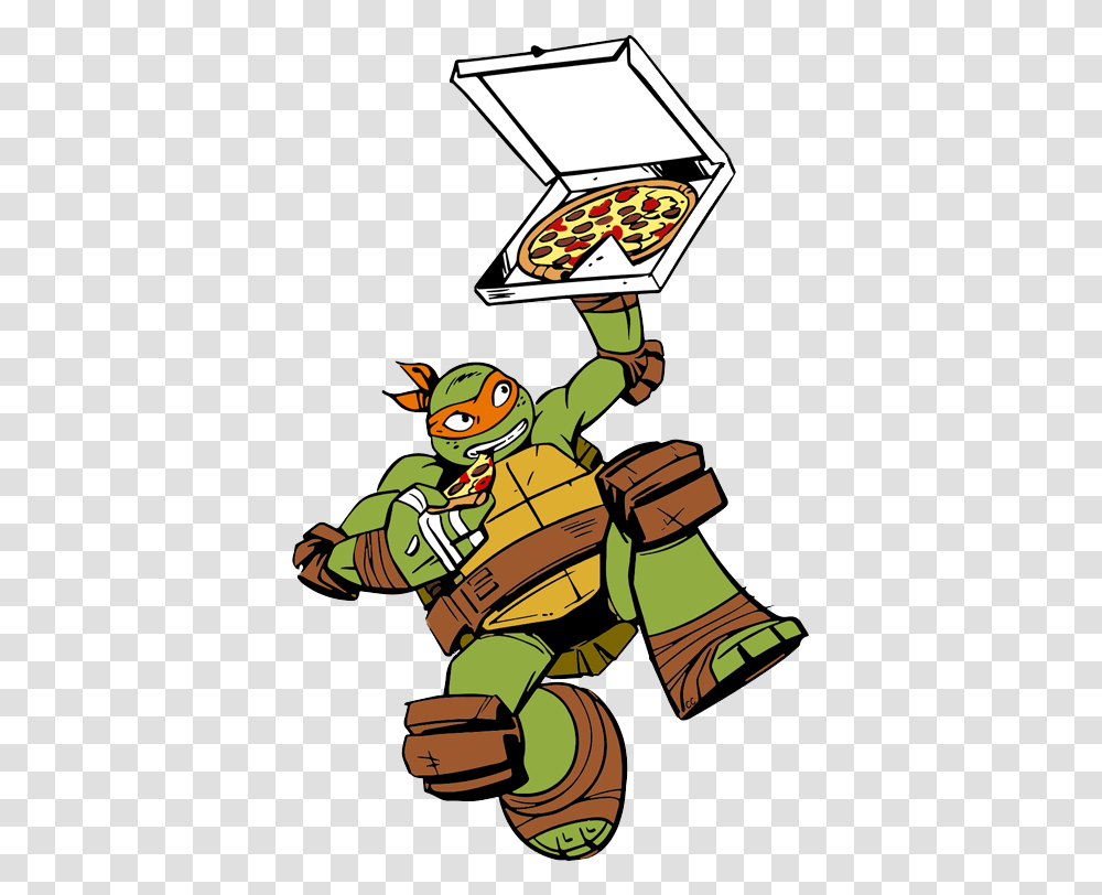 Pizza Clipart Teenage Mutant Ninja Turtles, Person, Human, Fireman, Knight Transparent Png
