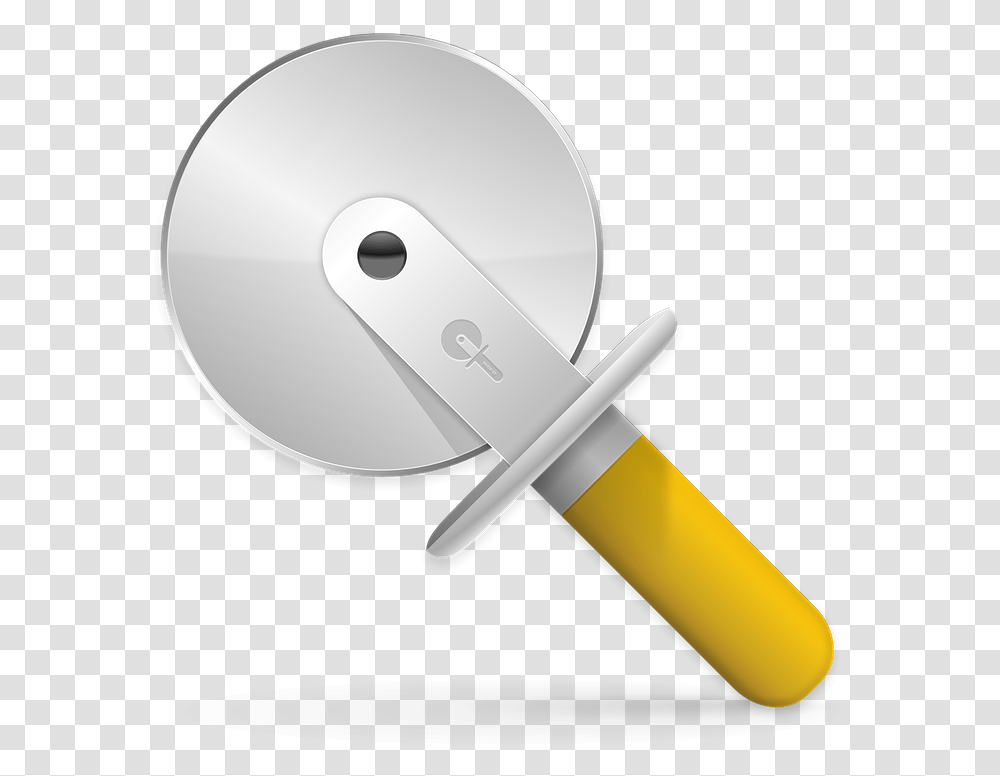 Pizza Cutter Cutter Razor Blade Kitchen Cooking Pizza Cutter Background, Weapon, Weaponry, Knife, Letter Opener Transparent Png