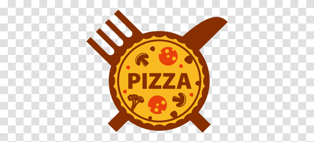 Pizza Delivery Logo Italian Cuisine, Label, Trademark Transparent Png