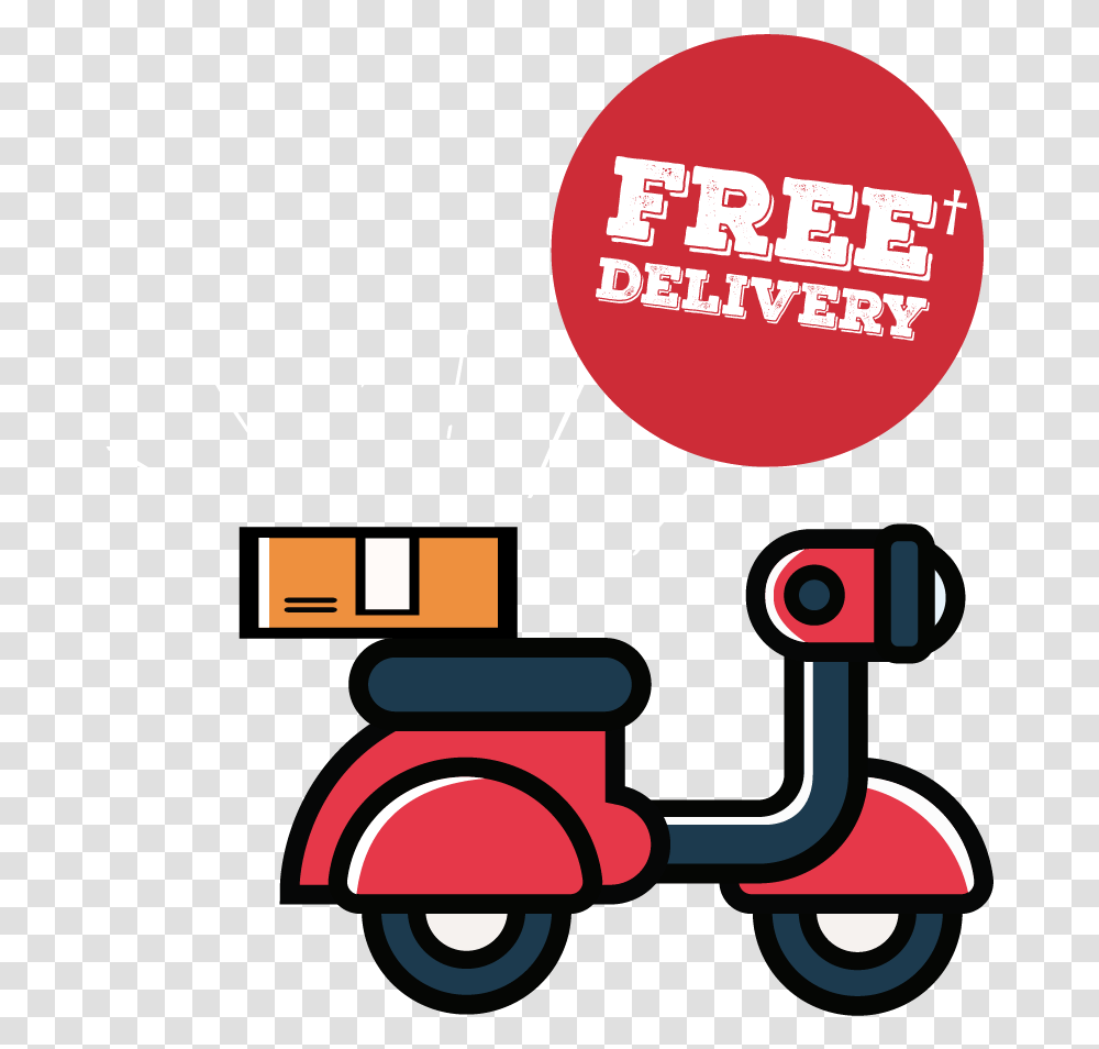 Pizza Delivery, Vehicle, Transportation, Electronics Transparent Png